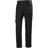 Pantalons d'entretien Oxford, Poly-coton, Noir, Taille 32, Entrejambe 32 Cintas