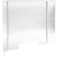 Barri&egrave;re de protection pour comptoir, 24-3/8" la x 31-3/4" h Cintas