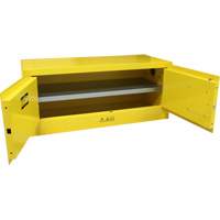 Flammable Storage Cabinet, 12 gal., 2 Door, 43" W x 18" H x 18" D Cintas