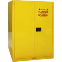 Armoire pour produits inflammables, 90 gal., 2 Porte(s), 43" La x 66" h x 34" p Cintas