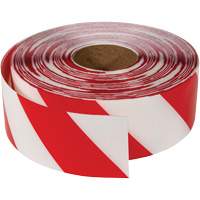ArmorStripe&reg; Ultra Durable Floor Tape, 3" x 100', PVC, Red and White Cintas