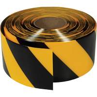 ArmorStripe&reg; Ultra Durable Floor Tape, 4" x 100', PVC, Black and Yellow Cintas