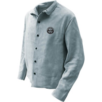 Veste de soudeur, Cuir, 5T-Grand, Gris Cintas