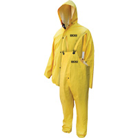 V&ecirc;tements imperm&eacute;ables ignifuges en trois morceaux Deny, 5T-Grand, Jaune Cintas