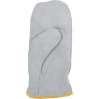 Mitaines dhiver en grain fendu doubl&eacute;es de boa, Taille Taille unique, Mitaine Cintas