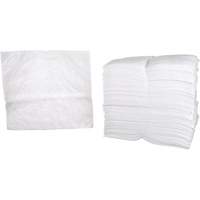 Petroleum Sorbent Pads, Oil Only, 19" x 17", 38.7 gal. Absorbancy Cintas