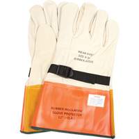 Gants de protection en cuir avec sangle, Taille 8, 12" lo Cintas