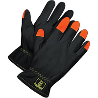 Gants de conducteur Deny, 3T-Grand, Paume en Cuir fleur de ch&egrave;vre Cintas
