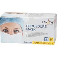 Disposable Procedure Face Masks, ASTM F2100 Level 2, Class 1 Cintas