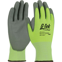 G-Tek&reg; PolyKor&reg; Cut Resistant Gloves, Size Small, 13 Gauge, Polyurethane Coated, Polyethylene Shell, ASTM ANSI Level A5/EN 388 Level E Cintas