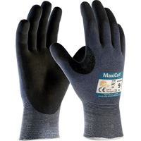 ATG MaxiCut&reg; Ultra Cut Resistant Gloves, Size Small, 15 Gauge, Foam Nitrile Coated, HPPE Shell, ASTM ANSI Level A3/EN 388 Level 5/EN 388 Level C Cintas