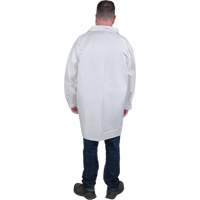 Protective Lab Coat, Microporous, White, Small Cintas