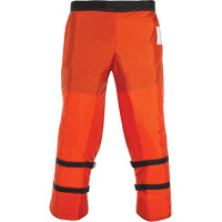 Chainsaw Chaps, 29" L, Orange, 400 Denier Nylon Cintas