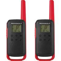 Radios bidirectionnelles Talkabout, Bande FRS, 22 canaux, Port&eacute;e 32 km Cintas