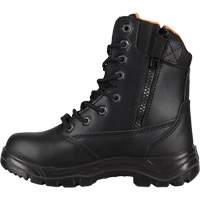 Safety Boots, Leather, Steel Toe, Size 6, Impermeable Cintas