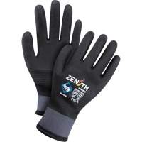 Gants enduits ZX-30° de premi&egrave;re qualit&eacute;, Moyen, R&ecirc;vetement Mousse de PVC, Calibre 15, Enveloppe en Nylon Cintas