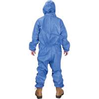 Hooded Coveralls, Medium, Blue, SMS Cintas