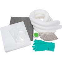 Spill Kit, Oil Only/Universal, Bag, 10 US gal. Absorbancy Cintas