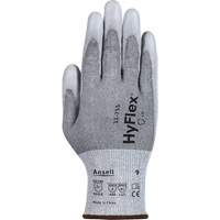 Gants r&eacute;sistants aux coupures 11-755  Hyflex, Taille 6, Calibre 18, Rev&ecirc;tement Polyur&eacute;thane, Enveloppe en Polyester/PEHP/Tungst&egrave;ne/Spandex, ASTM ANSI niveau A5/EN 388 niveau E Cintas