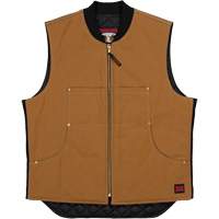 Gilet &agrave; moto WV04, Hommes, Petit, Brun Cintas
