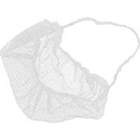 Beard Nets, Nylon, White Cintas
