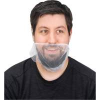 Beard Nets, Nylon, White Cintas
