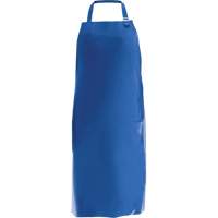 Endurosaf Bib Apron, Polyurethane, 50" L x 34" W, Blue Cintas