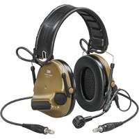 Peltor ComTac VI NIB Dual Lead Headset with Arc, Headband Style, 23 dB Cintas