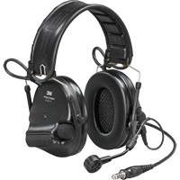 Peltor ComTac VI NIB Single Lead Headset with Arc, Headband Style, 23 dB Cintas
