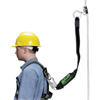 Coulisseau de s&eacute;curit&eacute; trainant, Avec longe Cintas