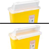 Contenant pour objets pointus et tranchants, Capacit&eacute; de 4,6 L Cintas