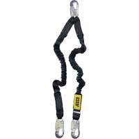 Longe r&eacute;sistant &agrave; larc &eacute;lectrique, 4', Point d'ancrage &agrave; Mousqueton verrouillable, Mousqueton verrouillable aux jambes, Nylon Cintas