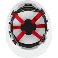 Front Brim Hardhat, Meets CSA Type 1, Ratchet Suspension, Non-Vented Cintas