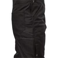 Salopette GridIron de longueur standard avec fermeture &agrave; glissi&egrave;re jusqu'&agrave; la cuisse, Hommes, Grand, Noir Cintas