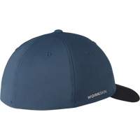 Casquette ajust&eacute;e Workskin, Bleu, Poly-coton Cintas
