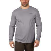 Chandail l&eacute;ger Workskin, Hommes, Petit, Gris Cintas
