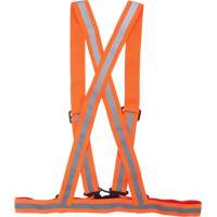 Traffic Harness, High Visibility Orange, Silver Reflective Colour, Medium Cintas