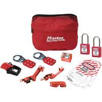 Standard Lockout Kit with Zenex Thermoplastic Locks, Electrical Kit, 13 Components Cintas