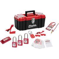 Standard Lockout Kit with Zenex Thermoplastic Locks, Electrical Kit, 14 Components Cintas