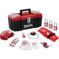 Standard Lockout Kit with Zenex Thermoplastic Locks, Valve Kit, 13 Components Cintas
