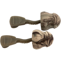 Bouchons d'oreilles en mousse camo sans roulement &agrave; tourner Glide, Vrac - Boîte Cintas