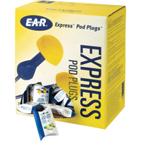Bouchons d'oreilles rapides de style capsule E-A-R, Sans cordon, Vrac - Sachet coussin, 25 dB NRR, Taille unique Cintas