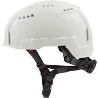 Helmet with Bolt Headlamp Mount, Ratchet Suspension Cintas