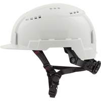 Front-Brim Helmet with Bolt Headlamp Mount, Ratchet Suspension Cintas