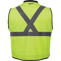 Veste de s&eacute;curit&eacute; haute performance, Jaune lime haute visibilit&eacute;, 4T-Grand/5T-Grand Cintas