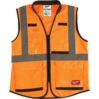 Veste de s&eacute;curit&eacute; haute performance, Orange haute visibilit&eacute;, 4T-Grand/5T-Grand Cintas