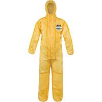 ChemMax&reg; 1 Coveralls, Polyethylene/Polypropylene, Small, Yellow Cintas