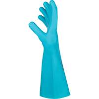 Flextril Chemical Gloves, Size 7, 12.5" L, Nitrile, Nylon Inner Lining Cintas