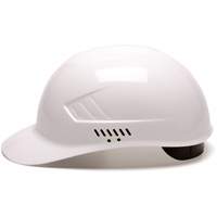 Ridgeline Bump Cap, Pinlock Suspension, White Cintas