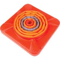 Collapsible Traffic Cone, 18" H, Orange Cintas